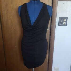 Sassy Black Sleeveless Dress